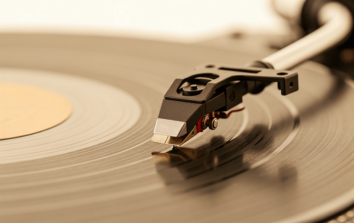 Dettaglio di ascolto analogico di qualità